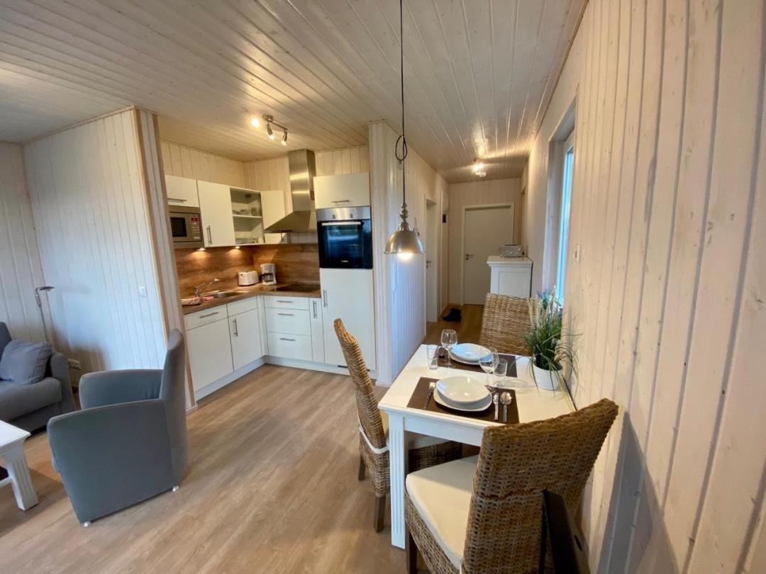 Ferienhaus Skipper Hus By Seeblick Ferien Oro, Kamin,Sauna 奥尔本尼兹 外观 照片